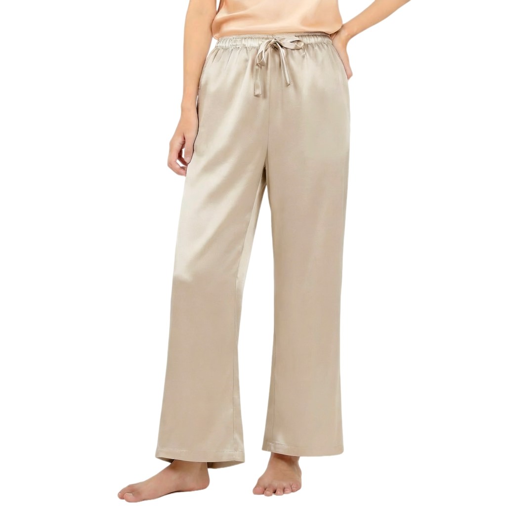 Acetate Pants for Women Soft Women's Silk Pants
