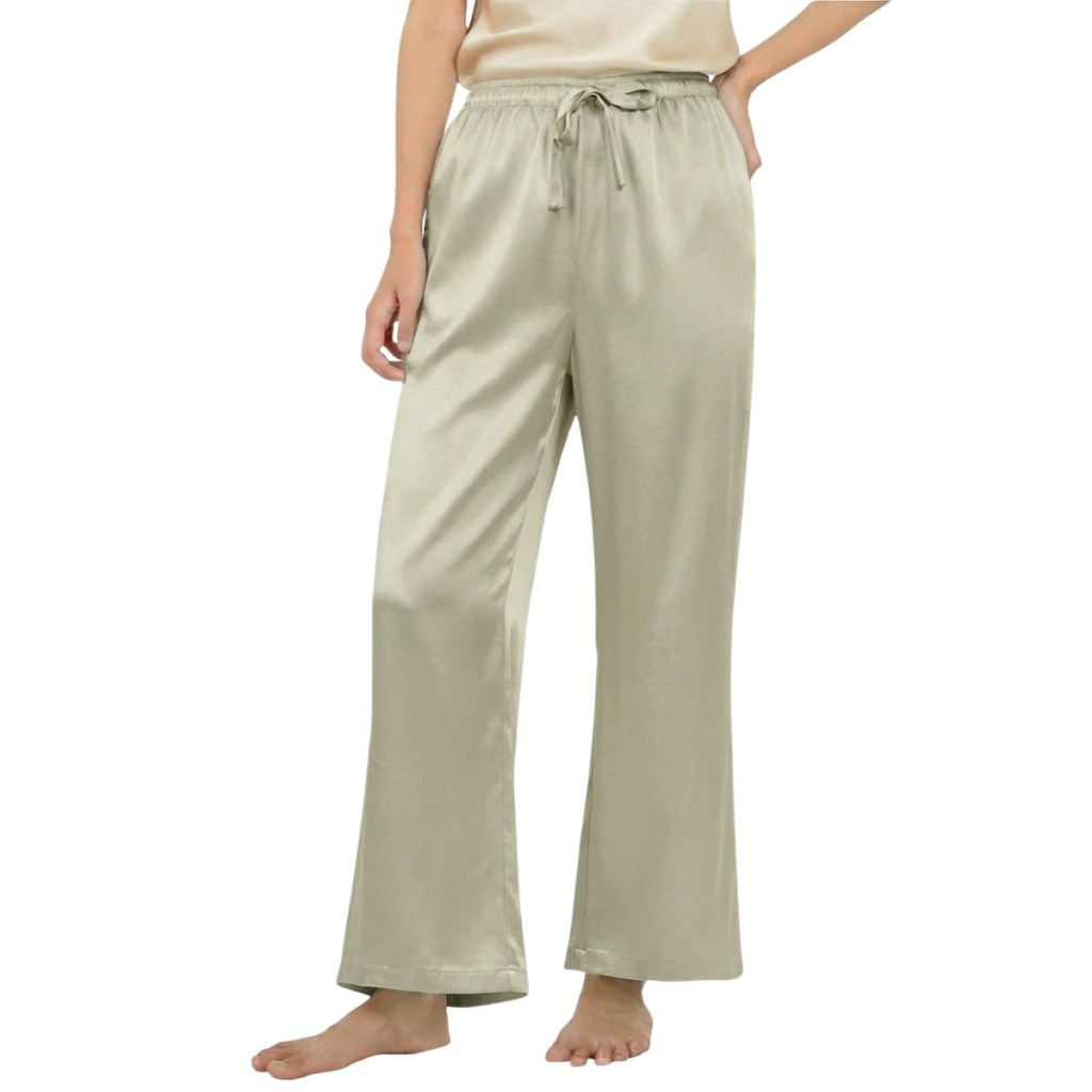 Acetate Pants for Women Soft Women's Silk Pants