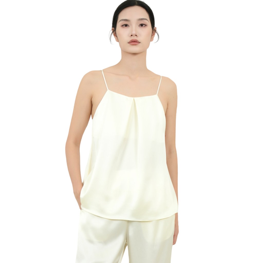 Luxury Acetate Camisole Top With Shrinkage