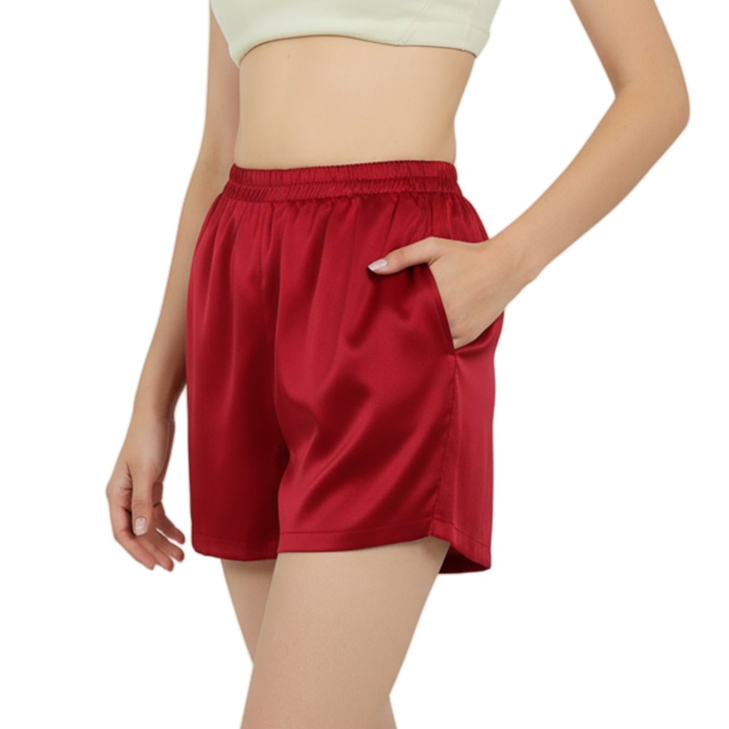 Pure Silk Shorts For Women 22mm 100% Mulberry Silk